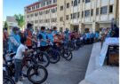 همایش دوچرخه سواری به مناسبت هفته ارتباطات وروز جهانی مخابرات