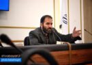 نشست خبری رئیس هیات تیراندازی با کمان استان اردبیل با اصحاب رسانه|عکس
