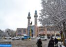 جلوه های زمستانی بارش برف در اردبیل