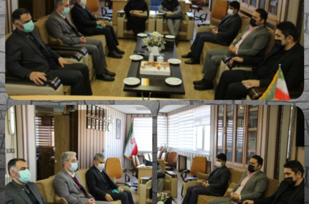 دیدار فرماندار اردبیل با رئیس و اعضای هیات مدیره سازمان نظام مهندسی ساختمان استان اردبیل