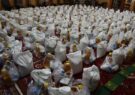 تعداد ۴۰۰ بسته معیشتی تهیه و در بین نیازمندان شهرستان اردبیل توزیع شد