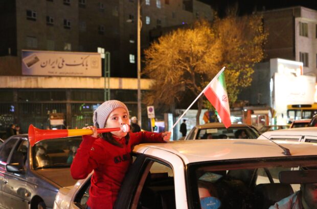 شادی مردم اردبیل از پیروزی تیم ملی|عکس